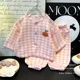 thumbnail image 3 of Conjunto de ropa de dormir de algodón de nube para niños, ropa de hogar con estampado de dibujos animados para niños y niñas, traje de dos piezas, cárdigan para primavera, otoño y verano, 3 of 5
