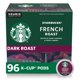 thumbnail image 1 of Cápsulas de café Starbucks Dark Roast French Roast 96 cápsulas, 1 of 8