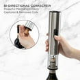thumbnail image 3 of Ivation 6-in-1 Wine Gift Set W/Bottle Opener, Wine Preserver, Stoppers, Foil Cutter & Charging Base, 3 of 9