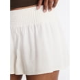 thumbnail image 4 of No Boundaries Smocked Waist Shorts, 2’’ Inseam, Women's XXS-XXL, 4 of 5
