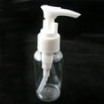 thumbnail image 3 of 3 Travel Bottles Clear Plastic Containers Spray Pump Storage Jars 2.7oz Carry On, 3 of 5