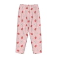 thumbnail image 5 of Balery Floral Strawberr print Women's Pajama Pants,Ultra Lightweight Pjs,Lounge Pant-XX-Large, 5 of 9