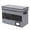 Gray, variant on Threns Comic Book Storage Box, Collapsible Comic Short Box with Lids Holds 160-180 Comic Book Organizer Heavy Duty Bin Container Holder Shelf, 15.8" X 7.8" X 11.8", Black