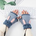 thumbnail image 3 of Guantes con calefacción de invierno Biking Cálido Hecha de punto Mittens USB Interior para exteriores Tamaño sin aislado térmico Suministros para el hogar, 1 par Advancent HA011726-05, 3 of 7