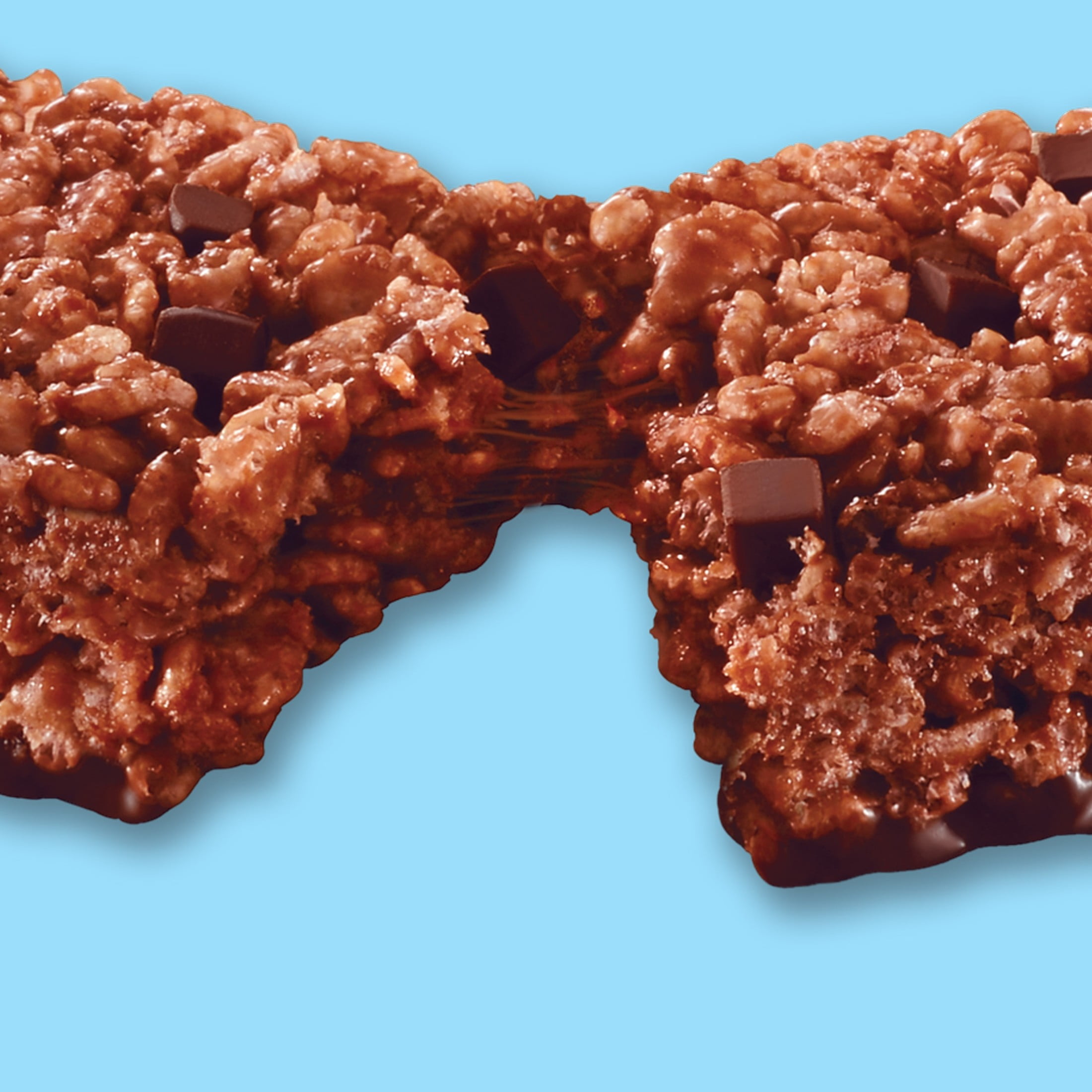 Rice Krispies Treats Mega Bars Double Chocolatey Chunk Chewy Marshmallow Snack Bars, Kids Snacks, 3 oz