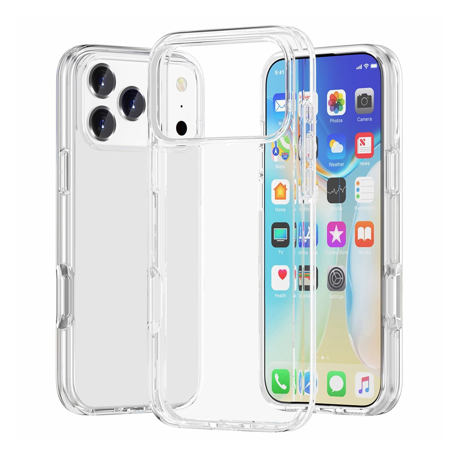 Prime Transparent Case for iPhone 17 Pro - Clear