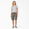 thumbnail image 4 of Dickies Women's Relaxed Fit Cargo Shorts, Grape Leaf, 6, 11", 4 of 4