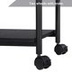 thumbnail image 5 of Soporte para impresora VASAGLE Industrial Mobile de 2 niveles negro UOPS02B, 5 of 7