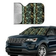 thumbnail image 4 of Bingfone Lilies Flowers Car Windshield Sun Shade Protector Keep Your Vehicle Cool Sun Shield Visor Cover Foldable for Car Truck SUV-Medium, 4 of 8