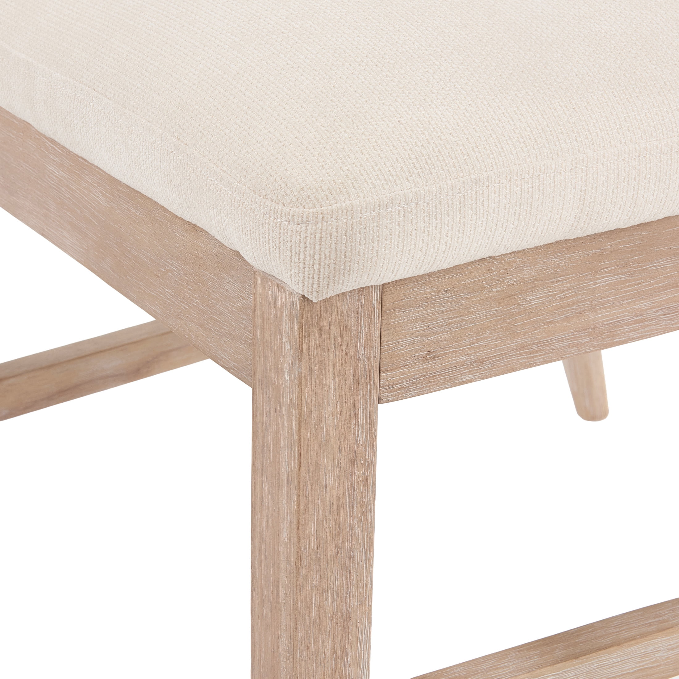 Christopher Knight Home Modern Armless Dining Chairs with Cane Back, Wood Frame, Natural, Set of 6