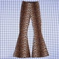 thumbnail image 5 of Pntutb Trousers for Women Long Leopard Pants High Waist Pants, 5 of 6