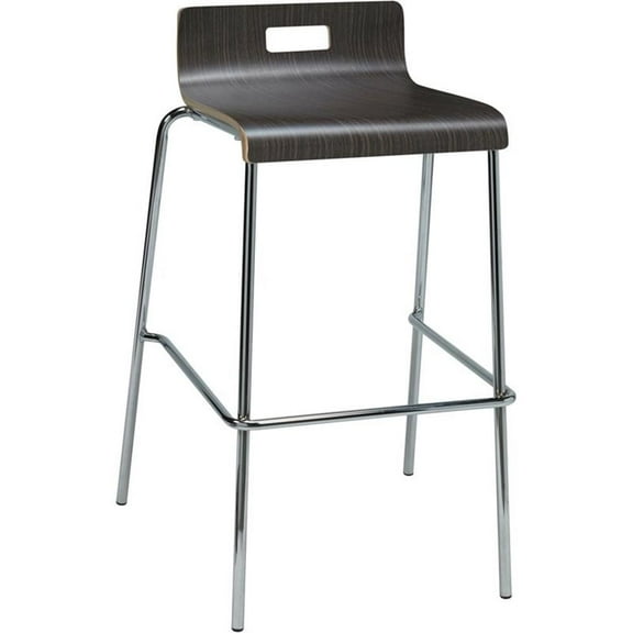 KFI Studios Jive Lowback Barstool, Espresso
