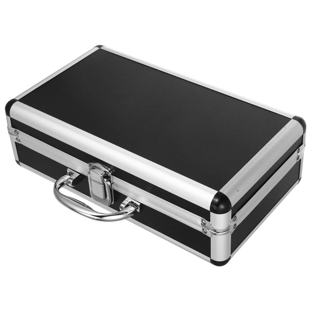 NIYANGLE 1Pcs Aluminium Alloy Lockable Case Portable Storage Box for Outdoor Trip