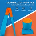All For Paws Dog Fetch Toy Ball with Tail, 31.5” Throw and Catch Ball ...