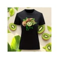thumbnail image 2 of Playera Blusa De KIWI – Estilo Tropical que Te Llena de Vida Ropa Para Mujer Color Negro Talla Grande Marca Emil SaEs, 2 of 4
