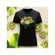 thumbnail image 2 of Playera Blusa De KIWI – Estilo Tropical que Te Llena de Vida Ropa Para Mujer Color Negro Talla Chica Marca Emil SaEs, 2 of 4
