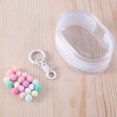 thumbnail image 4 of 4PCS Jewelry Organizer Transparent Storage Box Pouch Box Keychain Bag Storage Case Thicken Wallet Cute Doll Bag, C, 4 of 8