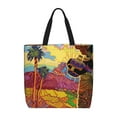 thumbnail image 1 of Balery Beautiful African Woman Bolsa de Mano para Mujeres con Cremallera, Bolsa de Gimnasio con Compartimentos, Bolsa para Laptop, Bolsa para Trabajo, 1 of 7