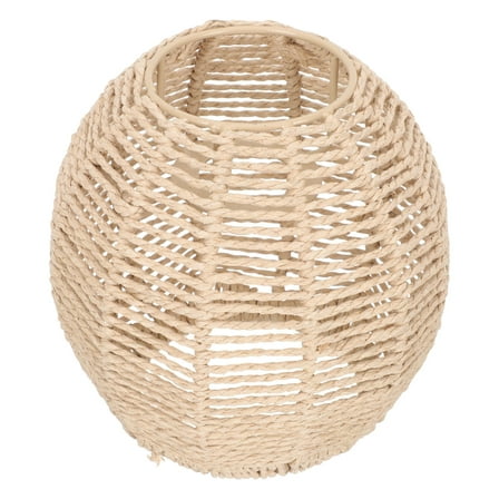 ULTNICE Living Room Lamp Shade Paper Khaki 1Pcs