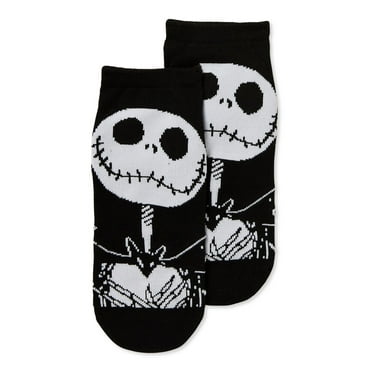 Disney Nightmare Before Christmas Women's No Show Socks, Size 4-10