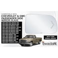 thumbnail image 3 of exactafit 8700SR Passenger Side Mirror Signal Glass Replacement Fits Chevy Avalanche Silverado Suburban, GMC Sierra Yukon XL Right Hand 3m Adhesives, 3 of 4