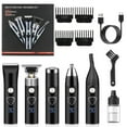 thumbnail image 2 of Uscallm under $5 1Pcs 5 in 1 Hair Clipper, 5 in 1 Multifunctional Hair Clipper,Men's Beard Trimmer Nose Eyebrow,Rechargeable Cordless Grooming Kit,Body Hair Shaver Barber Tool, 2 of 9