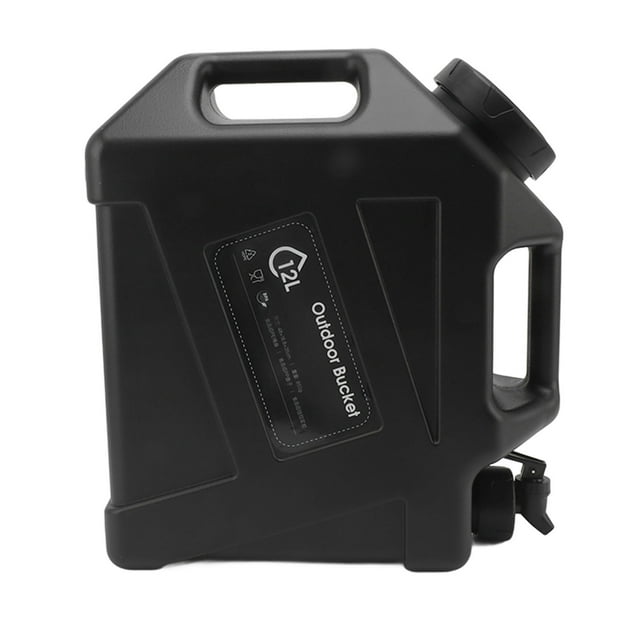 Outdoors Drinking Water Container,Water Container 12L Large Portable Water Storage Bucket Camping Water Storage Carrier Exquisite Design