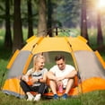 thumbnail image 4 of Instant Pop Tent Waterproof Two Layer Automatic Dome Tent Backpacking Tent for Over 8 People, 4 of 7