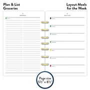 AT-A-GLANCE Plan Write Remember 2-Days-Per-Page Planning Notebook Undated Gray