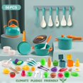 thumbnail image 2 of Set de cocina Pretend Play Bruvoalon, 56 piezas, utensilios de cocina y frutas, 2 of 9