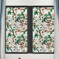 thumbnail image 2 of Rainbow Floral Static Cling Window Film Removable Decal For Glass Doors Privacy Sticker Botanical Designs No, 2 of 5
