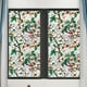thumbnail image 2 of Lámina adhesiva estática para ventanas con motivos florales arcoíris, 100 x 43 cm, calcomanía de PVC, 8 diseños botánicos, puertas de cristal, 2 of 5