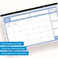 thumbnail image 4 of Blue Sky 2027 Monthly Desk Pad Calendar, January 2027 - December 2027, 17" x 11", Large Desktop Blotter, Perforated Pages, Corner Protectors, High Quality Paper, Clarice, 4 of 7