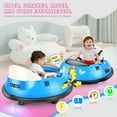 thumbnail image 5 of Funcid 12V Bumper Car Ride on with Remote Control, Kids Electric Baby Bumper Car for Toddlers, Toys for 1.5- 5 Girls Boys W/ 5-Point Seat Belt, 3-Speeds, Blue, 5 of 12