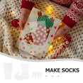 thumbnail image 3 of GOOHOCHY 3Pcs Acrylic Quilting Templates for Sewing Handmade Christmas Stockings with Multiple Designs, 3 of 8