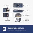thumbnail image 4 of Mochila enfriadora Maelstrom, enfriador de mochila de 35 latas a prueba de fugas, bolsa térmica suave aislada, enfriador de playa, refrigerador para acampar, mochila con cofre de hielo, refrigerador d, 4 of 5