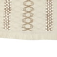 thumbnail image 3 of Unique Bargains 1 Pack Tassel Table Runner Cotton Linen Simple Table Flags Beige Brown 12"x71", 3 of 5