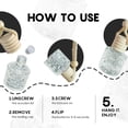thumbnail image 5 of Car Air Freshener - Linen Whisper Scent Car Freshener, Long-Lasting Essential Oil Car Diffuser - Cute Accessories for Women's Car Interior, Free of Methyl Caproate and Hexylene Glycol, 5 of 5