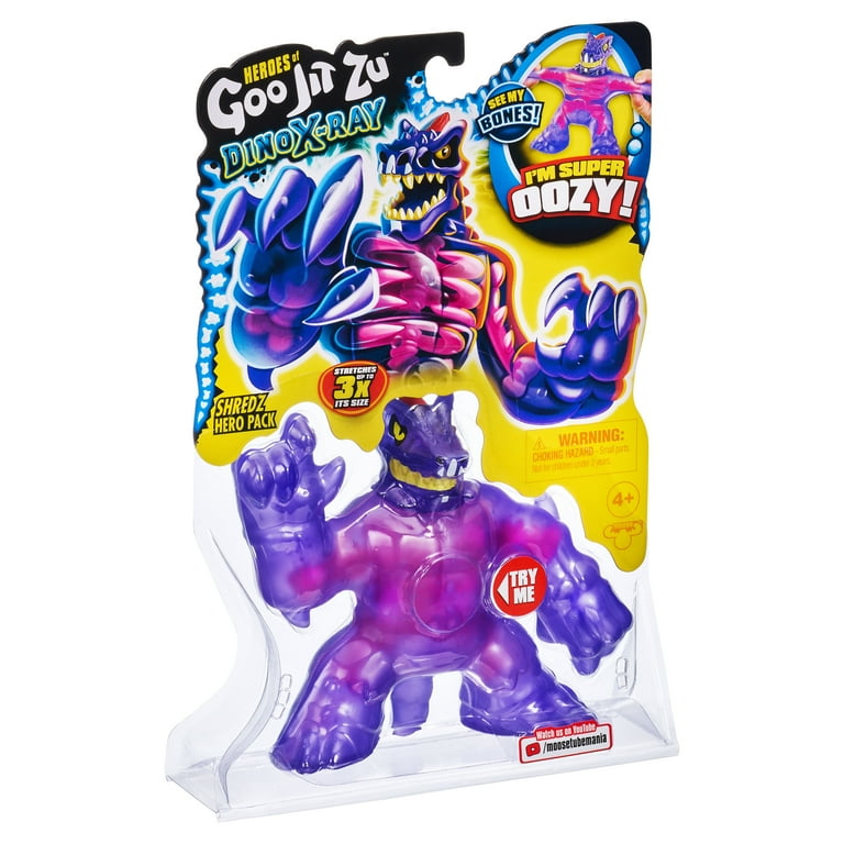Heroes of Goo Jit Zu Dino X-Ray Hero Pack - Stretchy Dinosaur Toy