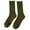 Army Green, variant on Prolriy Womens Socks, Solid Color Stacked Socks Wind Loose Tube Cotton Socks Fashion Lady Socks Winter Socks for Women Orange
