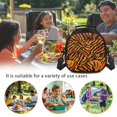 thumbnail image 6 of Uourmeti Tiger Stripe Removable Shoulder Strap Kids Lunch Bag, Polyester Lightweight Stylish Insulated Lunch Bag for Picnic School, 6 of 6
