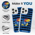thumbnail image 2 of Kansas Jayhawks HD Phone Case Compatible with Apple iPhone 15 Pro (Field) by Affinity Bands, 2 of 3