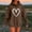 Brown Sweatshirt for Winter, variant on Women's Heart Print Sweatshirt Casual Loose Crewneck Hoodies Long Sleeve Shirts Trendy Pullover Tops Shirt With Pockets Red S