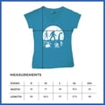 thumbnail image 7 of Alien Bigfoot Loch Ness Monster Moon Women's V-Neck T-shirt Funny Space UFO Hunter Sasquatch Yeti Dinosaur Nerd Believe Tee, 7 of 7