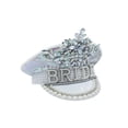 thumbnail image 2 of Nicky Bigs Novelties Iridescent Pink Flip Sequin Bride to Be Captain Hat Bride to Be Sash Accessory, 2 of 8