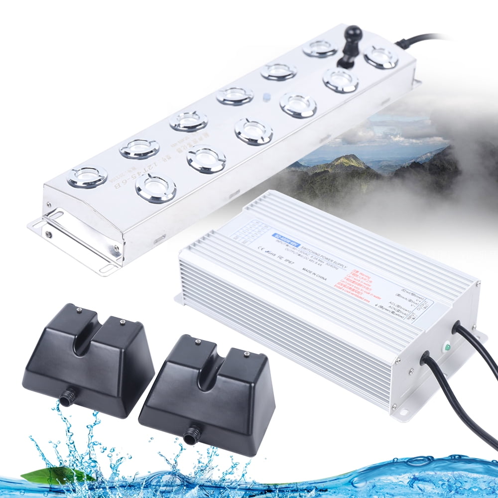 Wildnix Mini Fog Machine with Aluminum Power Supply, Stainless Steel Atomizer, High Frequency Vibration, Safety Features, Generous Appearance, Easy to Clean