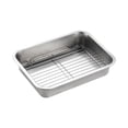 thumbnail image 3 of Siruishop Baking Pan with Wire Rack Plate Cooling Rack for Buffet Kitchen Home 36x27x7cm, 3 of 8