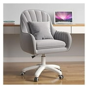 Homehours Cute Office Chair Home Computer Chairs Adjustable Task Chairs Modern Office Chair Makeup Chair 360 Swivel Computer Chair Back Chair Living Room Chairs.