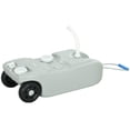 thumbnail image 1 of Oursunny 10.6 Gallon Portable RV Waste Water Tank, Grey HDPE Storage Container with Wheels, Metal Handle, and Draining Ports for Camping, Trailers, and Outdoor Travel Use, 1 of 7