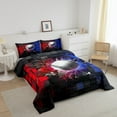 thumbnail image 3 of Erosebridal Baseball Bedding Twin Comforter Set,Sport Theme Down Comforter,Geometric Decor,Reversible, 3 of 7